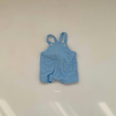 Fondue 21｜(65cm-75cm)  素色絨毛吊帶褲8