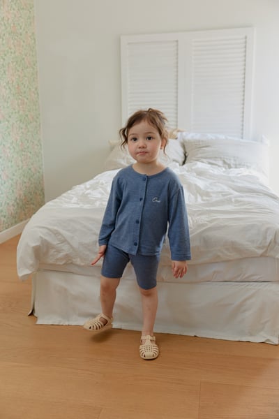 onu34｜(70cm-115cm) 羅紋開襟外套2