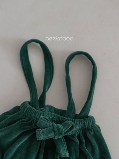 Peekaboo｜寶貝吊帶褲7