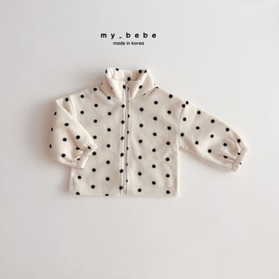 my_bebe08｜(-12m-7y) 印花刷毛拉鍊外套11