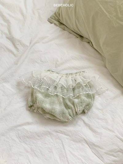 Bebe holic10｜(3m-18m) 碎花蕾絲褲12