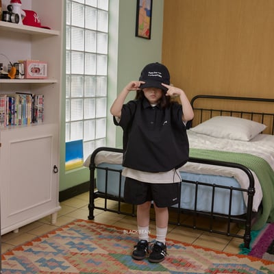 BEAN29｜(84-120cm) 立領字母休閒上衣9