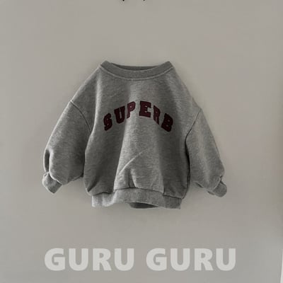 GURU GURU03｜(~1y-6y) 2色英字休閒上衣19
