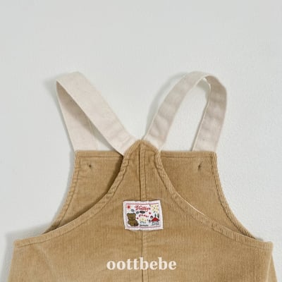 Oottbebe71｜(0m-12m)  冬季燈芯絨吊帶包屁衣17