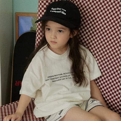 BEAN25｜(65-120cm MOM) 都市節奏字母上衣12