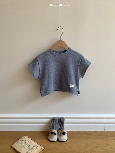 Bebe holic46｜(3m-18m) 素色小標上衣8
