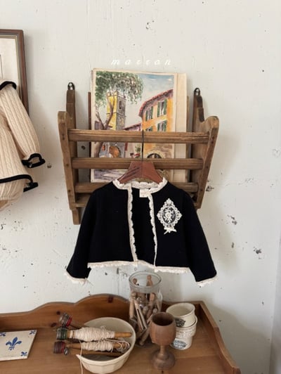 Marron 34｜(1y-6y) 法式蕾絲開襟外套17