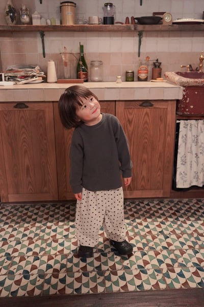 onu 52｜(70cm-115cm) 摺撊波點九分褲13