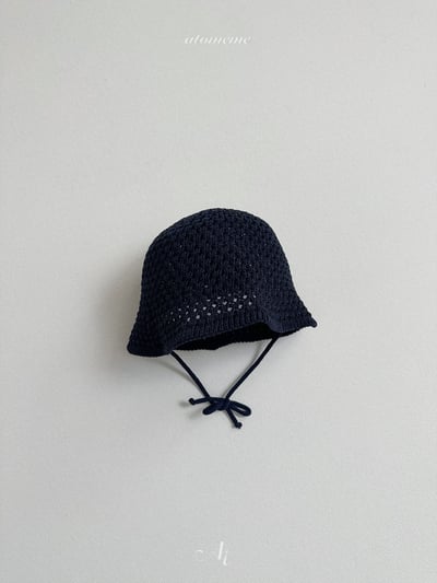 Atomeme18｜(70-110) 鏤空針織綁帶帽12
