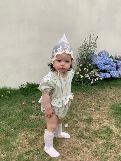 JE24｜(66-120cm) 森林條紋包屁衣/洋裝11