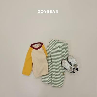 Soybean21｜(75cm-118cm) 撞色簡單上衣20