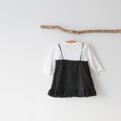 LEMONADE16｜(55cm-85cm) 2色兩件式包屁衣+蝴蝶結細肩洋裝10