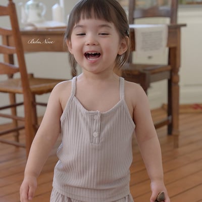 bebe nine48  (65cm-115cm) 3色無袖羅紋套裝8