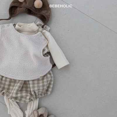 Bebe holic34｜(free) 羊羔毛素面背心9