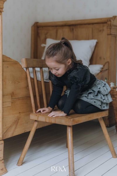 ROA31｜(80cm-120cm) 2色甜美蝴蝶結蛋糕裙7