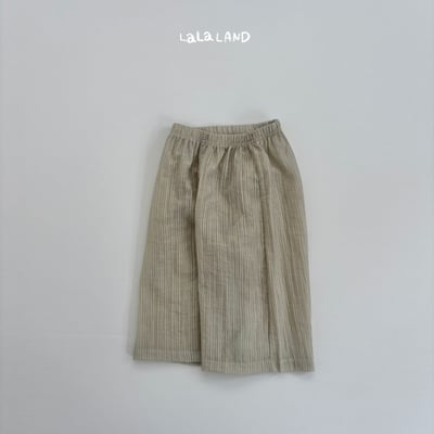 lala land67｜(75-120cm) 2色條紋九分長褲22