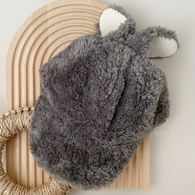 Oottbebe54｜(2y-6y  Free)  兔耳毛絨棒球帽4