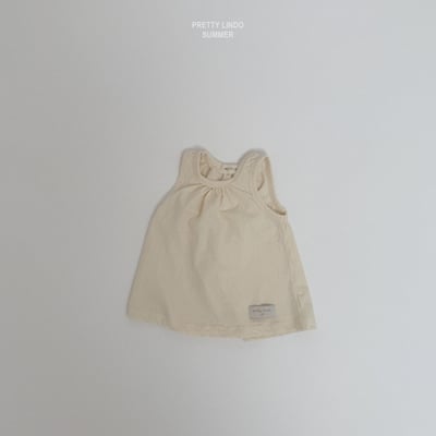 Lindo48｜(80-125) 簡約無袖上衣7