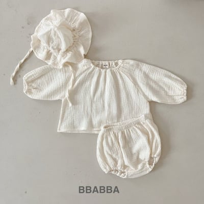 BBABBA08｜(60cm-83cm-mom) 2色棉質奶油格紋套裝13
