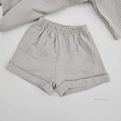 bebe nine25  (65-115) 2色棉麻素面套裝17