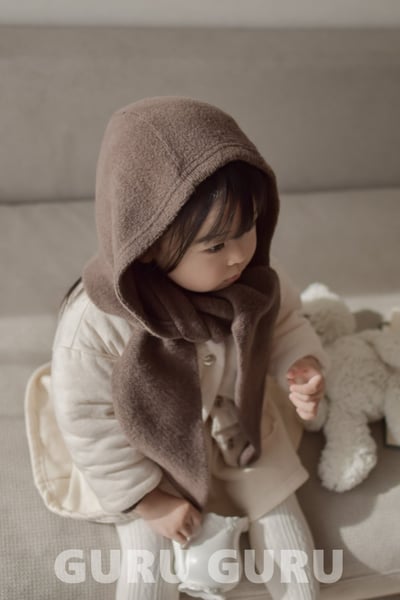 GURU GURU07｜(6m-24m) 4色連帽圍巾12