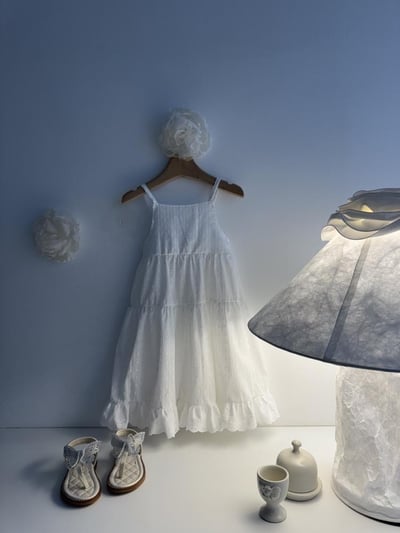 LePetitmot17｜(80-125cm) 細肩蛋糕連身裙4