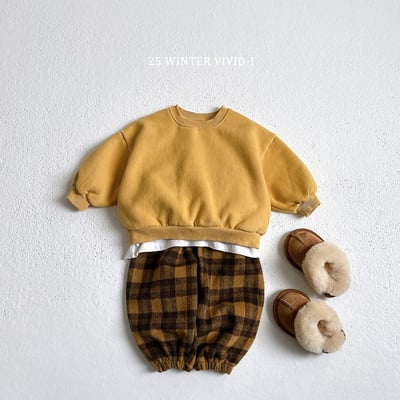 vivid96｜(78cm-125cm) 經典素面休閒套裝13