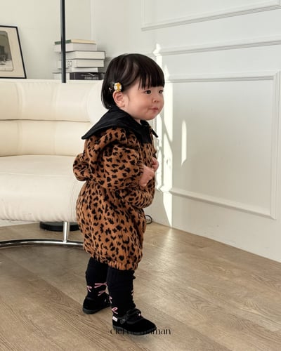 Cieldemaman08｜(6M~24M)  2色豹紋翻領套裝13
