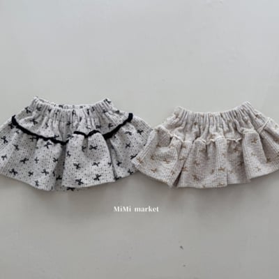 mimi market24 (65-85cm)  蝴蝶結蛋糕裙1