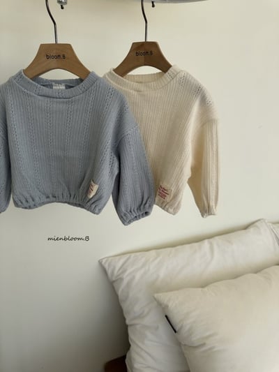 Bloom.b24｜(0m-7y) 針織縮口上衣12