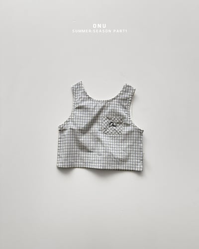 onu44｜(70cm-115cm) 格紋無袖背心4