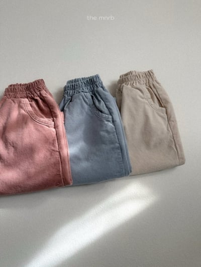 MiniRobe20｜(70-110) 燈芯絨直筒褲9