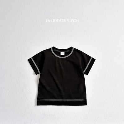 vivid56｜(78cm-125cm) 3款縫線簡約素色上衣3