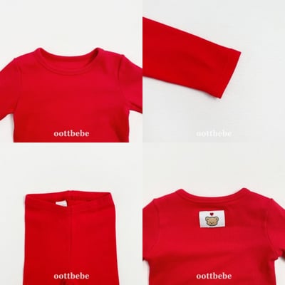 Oottbebe32｜(1y-7y) 	糖果色居家服套裝4