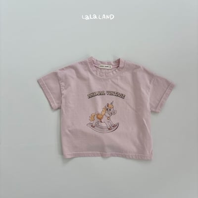 lala land81｜(75-120cm) 2色木馬印花上衣13