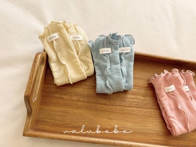 Valubebe 92｜(Free) 木耳邊抓皺襪3