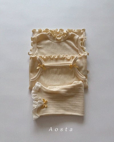 AOSTA40｜(6m-5y) 3款山茶花細肩小可愛7