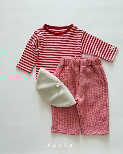 AOSTA22｜(6m-5y) 透氣條紋上衣19