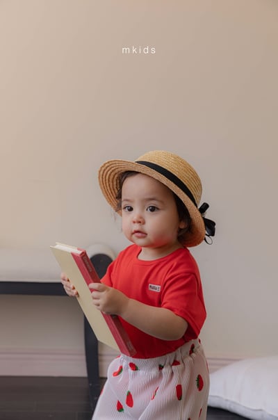 M-KIDS31｜(65-115cm) HELLO印花上衣9