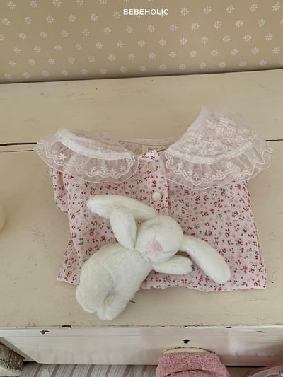 Bebe holic21｜(3m-18m) 翻領碎花連身服13