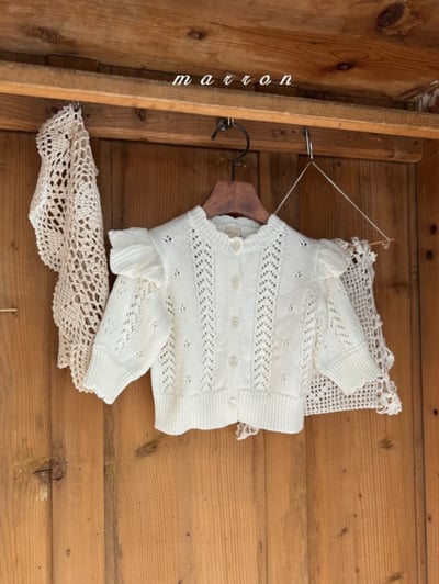 Marron01｜(1y-6y) 飛袖針織開襟外套9