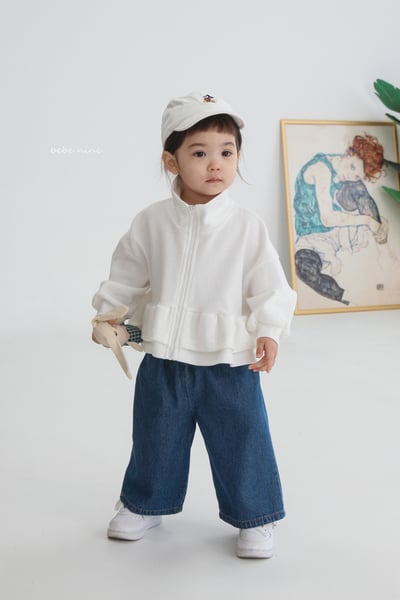 bebe nine02 (65-115) 2色寬鬆牛仔褲11