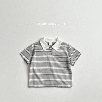 vivid59｜(78cm-125cm) 3款翻領線條polo衫上衣4