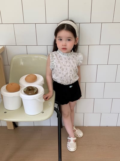 JE34｜(73-100cm) 碎花背心套裝12