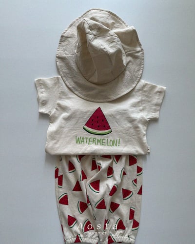 AOSTA14｜(6m-5y) 2款清涼西瓜印圖上衣14