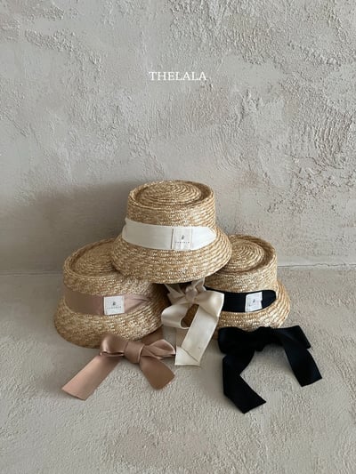 thelala03｜ (free) 夏季緞帶草帽5
