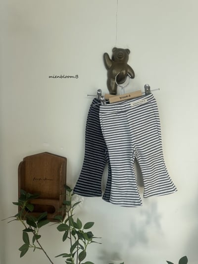 Bloom.b32｜(0m-7y) 細肩條紋小喇叭褲10