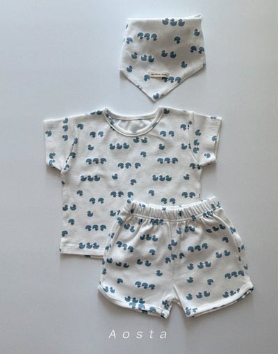 AOSTA42｜(6m-5y) 4款夏季羅紋短褲11