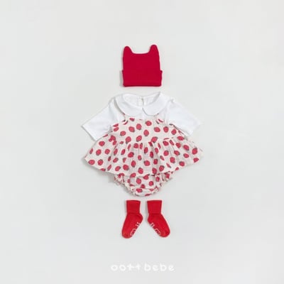 Oottbebe11｜(0m-12m)  棉麻吊帶套裝13