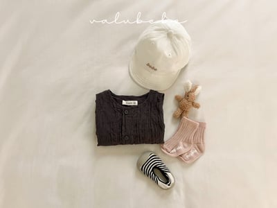 Valubebe 80｜(Free) 棉質鴨舌帽5